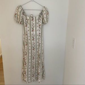 Reformation Denver Linen Dress